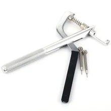 Высокое Качество ремешок для часов Регулируемый заменить ссылку 2 запасные штифты стиль штифты для удаления штифтов дырокол инструмент для ремонта/WTL048