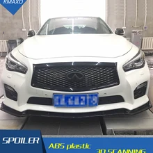 Для Infiniti Q50 тела комплект спойлер- для Infiniti Q50 ABS задний спойлер переднего бампера Диффузор защитные бамперы