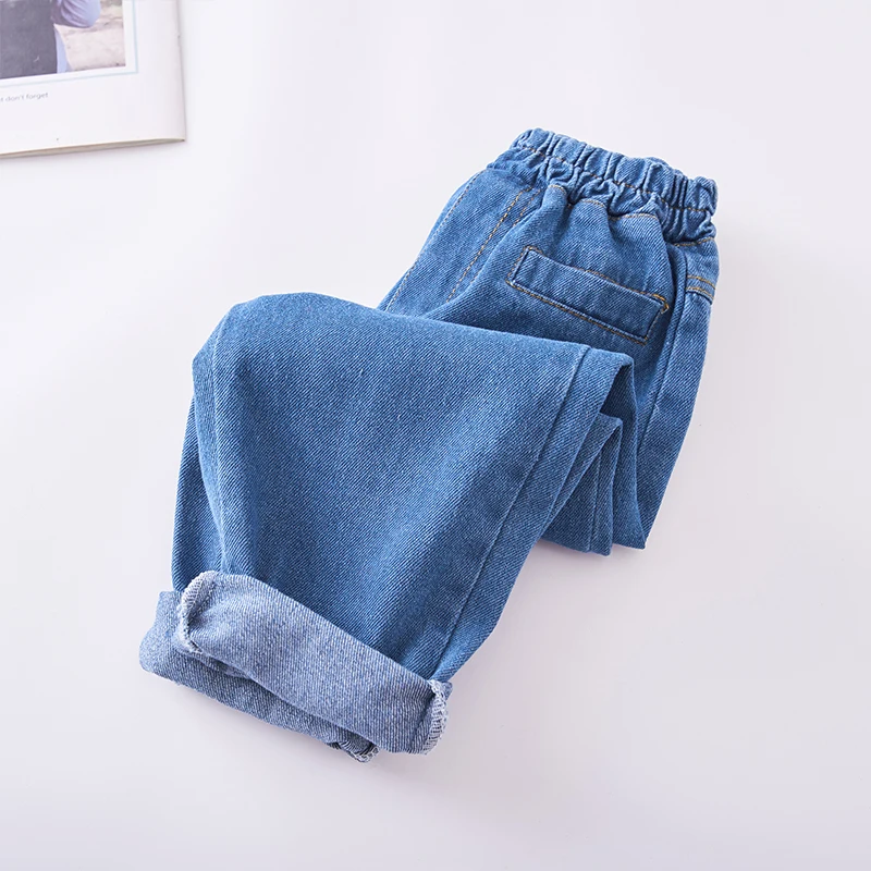 

2019 New Item Girl And Boy Casual Jeans Pant