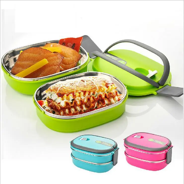 square insulated lunch container