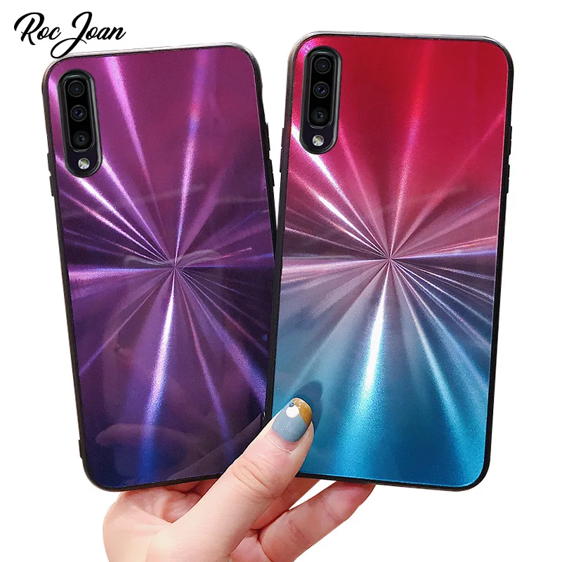 CD Pattern Case For Samsung Galaxy A50 A7 A8 A6 2018 A9 S8 S9 Plus S10 Lite J4 J6 M10 A20 Soft TPU Edge Cover Hard PC Back Coque |