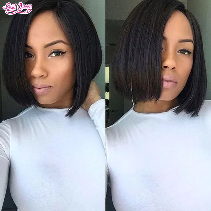 Summer Best Selling Virgin Short Brazilian Hair Full Lace Wig