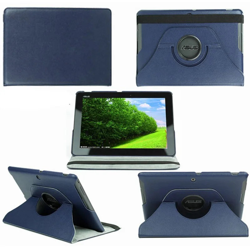 

New Rotating 360 Degree Luxury Folio Stand Rotary Leather Case Cover For ASUS MeMO Pad 10 ME102A ME102 K00F 10.1" Tablet