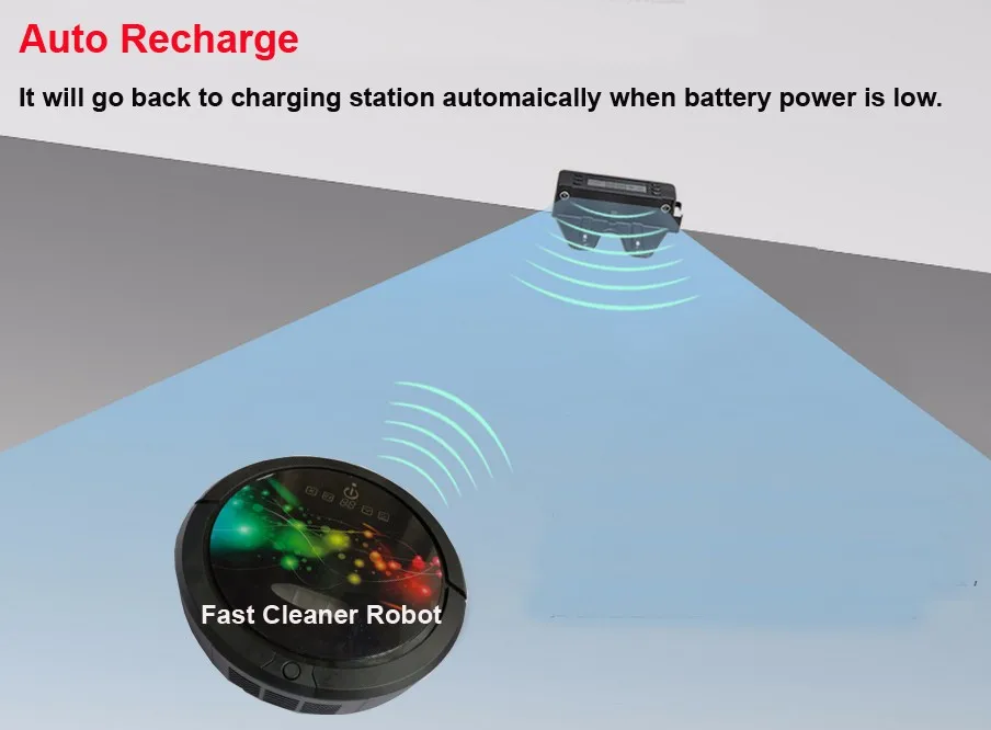 Wifi смартфон приложение управление Роботизированный пылесос для дома с 3350 mAH литий-ионная батарея, резервуар для воды, 5 рабочих режимов опционально