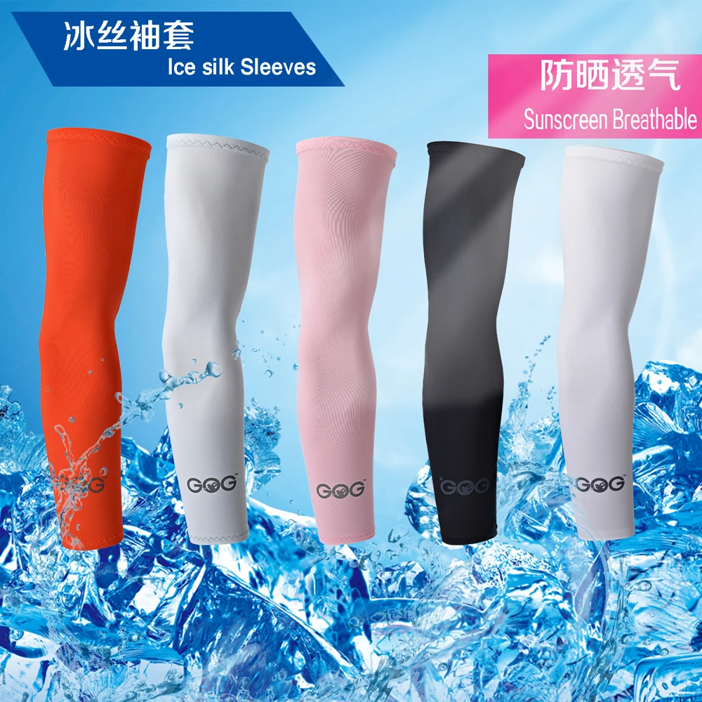 

Golf sleeves High quality GOG Cycling Basketball Football Running Golf Outdoor Sports Arm Sleeves High Elasticity