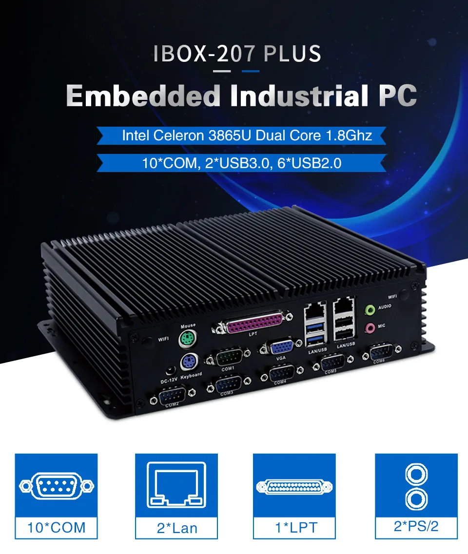 fanless Embedded Computer 10