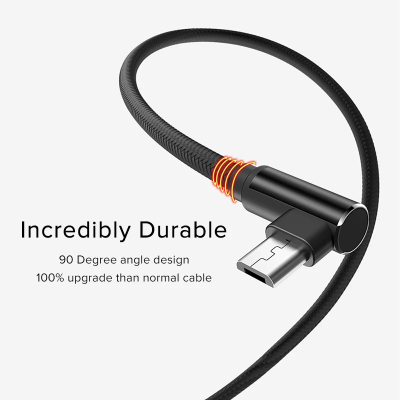 Кабель usb типа C EECPT с 90 градусами, кабель для быстрой зарядки и передачи данных, кабель для зарядного устройства type-C для samsung Xiaomi mi 9, красный кабель mi Note 7 USB-C