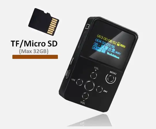 Оригинальный XDUOO X2 (+ Hidizs EP3 наушники подарок) Lossless музыка MP3 HIFI плеер с OLED экран