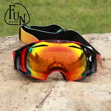 FunSeries font b Snowboard b font Goggles Snowing Windproof Professional Ski Goggles Big Spherical font b