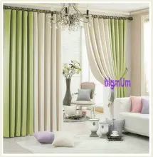 Summer Style Linen font b Curtains b font For Living Room Blackout font b Curtain b