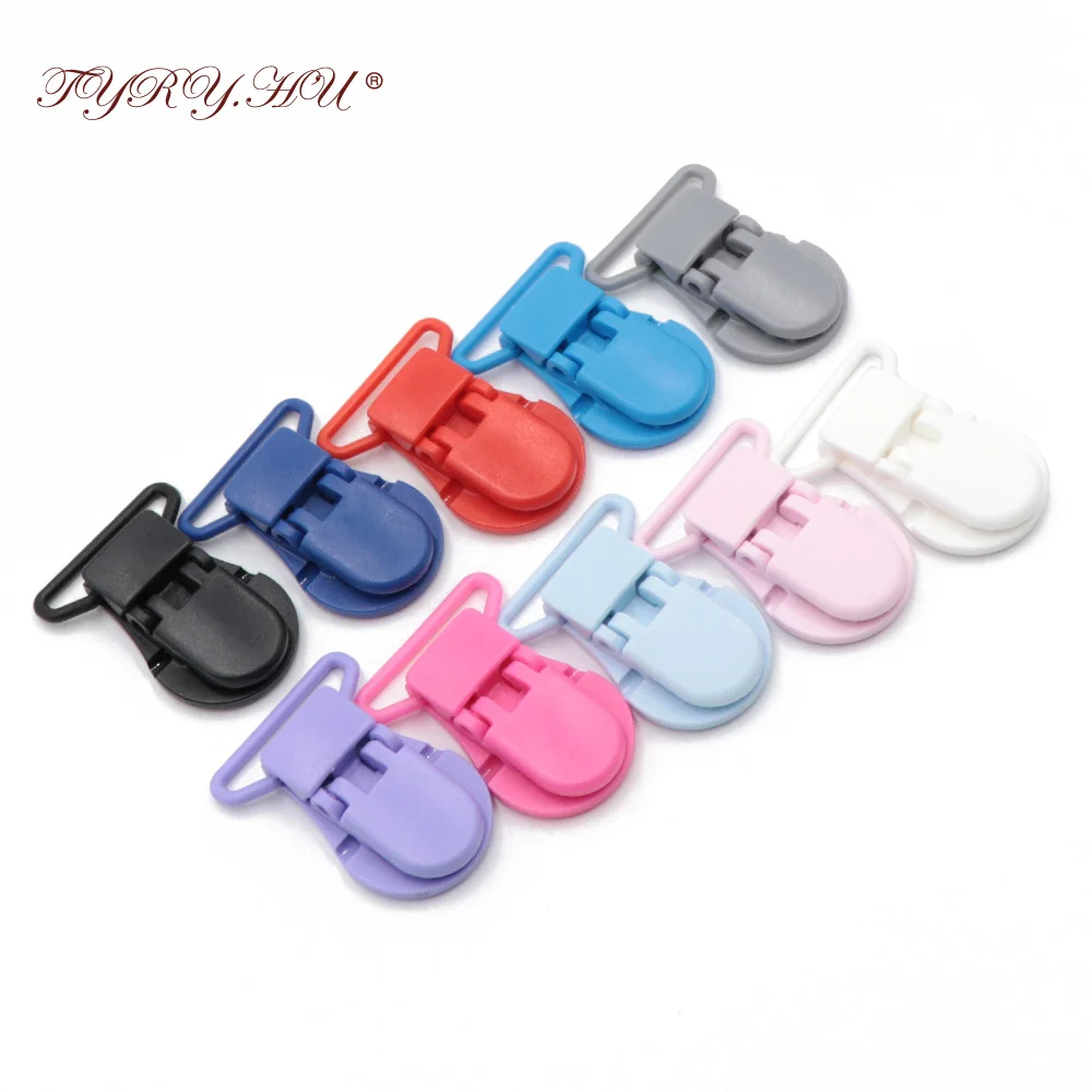 TYRY.HU 5Pcs Multicolor Multifunction Gourd Shape Pacifier Clips Anti