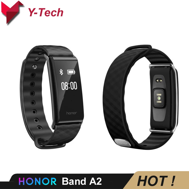 Huawei Honor Band A2 смарт браслет монитор сердечного ритма сообщение на экране показать