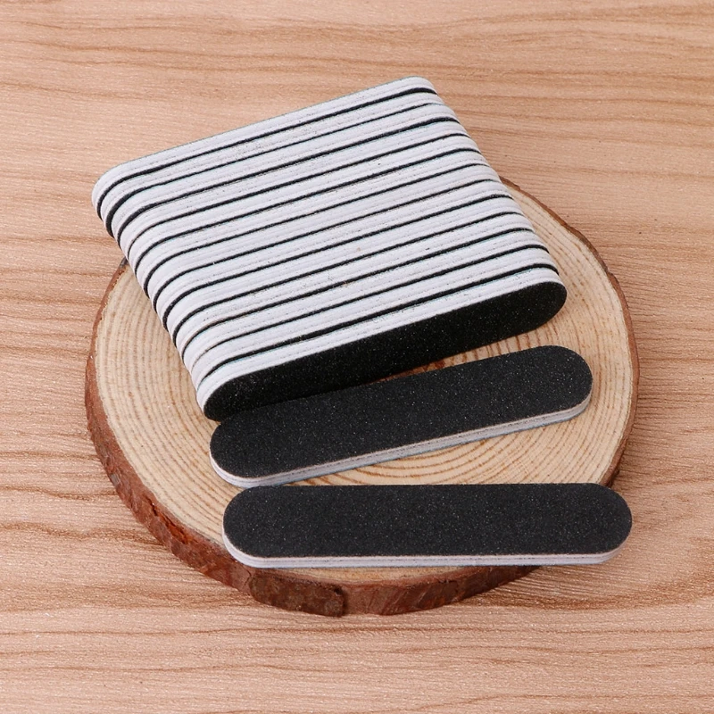 

1 x Nail Files Sanding Beauty Round Grit for Nail Art Tips Manicure Tool