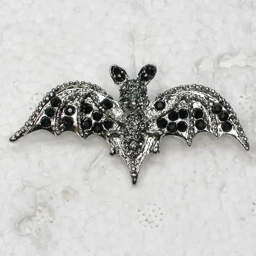 

12pcs/lot Wholesale Fashion brooch Rhinestone Bats Pin brooches Accessories C101003