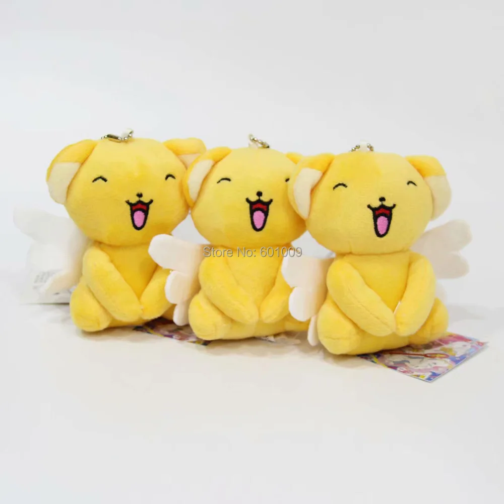 10/лот 10 см Cardcaptor Sakura seating Kero плюшевые куклы брелок Подвески мягкие подарки для