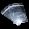 100Pcs/Lot Ziplock Plastic Clear Jewelry Storage Bag with Hang Hole Ziplock Closure Electronic Accessories Package Bag 24 Sizes 1