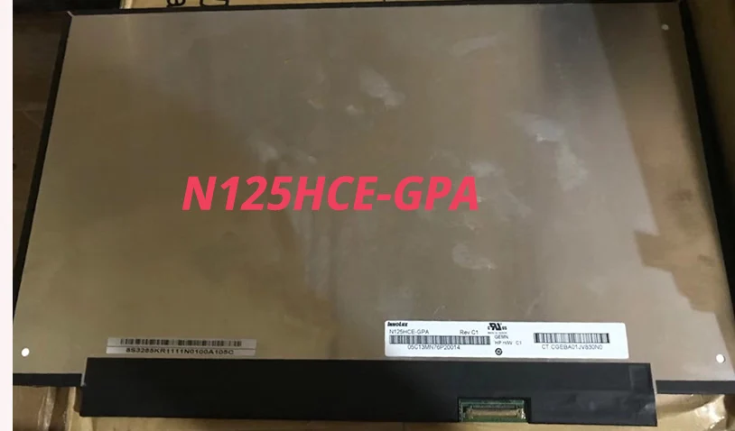

12.5"LED LCD Screen N125HCE-GPA Rev.B1 1920x1080 FHD Display eDP Tested NEW IPS SCREEN