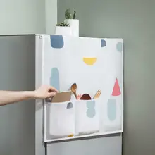 Водонепроницаемый покрытия на холодильник Анти-пыль чехол для микроволновой печи с сумкой для хранения для дома чистые аксессуары поставки продуктов