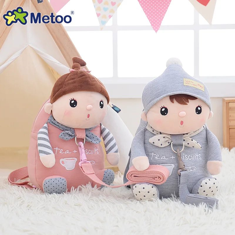  New Arrival Cute Cartoon Bags Kids Doll Plush Backpack Toy Children Shoulder Bag for Kindergarten G - 32710222085