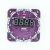 Fourth Generation DIY EC1838B DS1302 Light Control Rotation LED Electronic Clock Kit Rotating Electronic Timers ► Photo 3/6