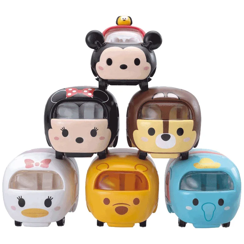 

TAKARA TOMY DISNEY TOMICA Minnie / Pooh Bear / Dumbo / Daisy Alloy Model Car Toys 5cm Exquisite Gifts for Children Kids