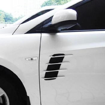 

Newest Shark Gills Simulate Air Outlets Hood Decoration Ventilation Openings Fake Shark Draught Stickers Strong