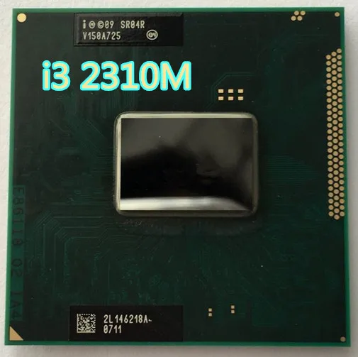 

Intel Core I3 2310M i3 2310 CPU notebook Processor i3-2310M 3M Cache 2.10 GHz SR04R Laptop PPGA988 support PM65 HM65 chipset