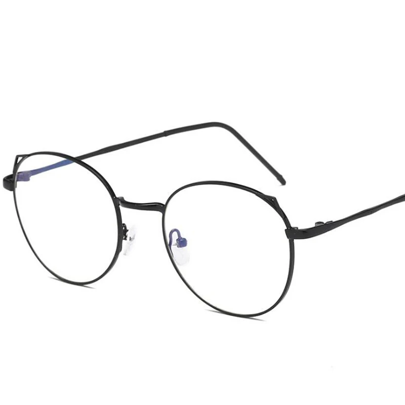 SPH-1,0 до-6,0 готовых рецептурных очков для близорукости мужчин женщин Высококлассные кошачьи очки для близоруких с диоптрий - Цвет оправы: black frame