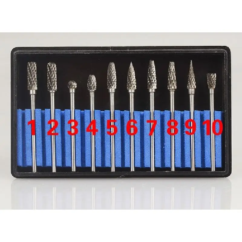 

2.35mmx4mm Engraving Machine Milling Cutter for Wood Tungsten Steel Roller Abrasive Tip Wheelhead Wood Carving Chisel Set Polish