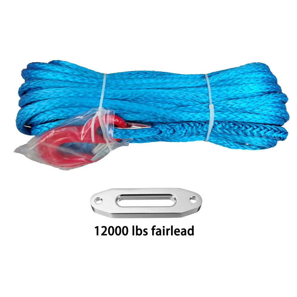 blue with hook and 12000lbs