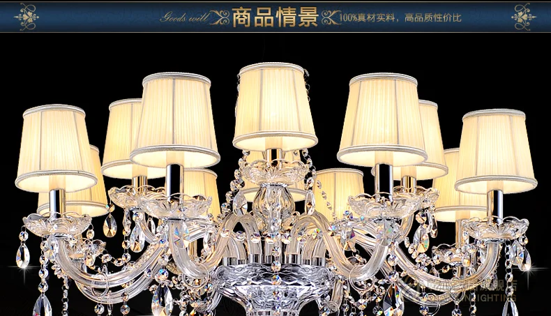 Современная роскошь K9 хрустальная люстра люстры де Cristal лампы дома осветительное оборудование большой Роскошные хрустальная люстра с