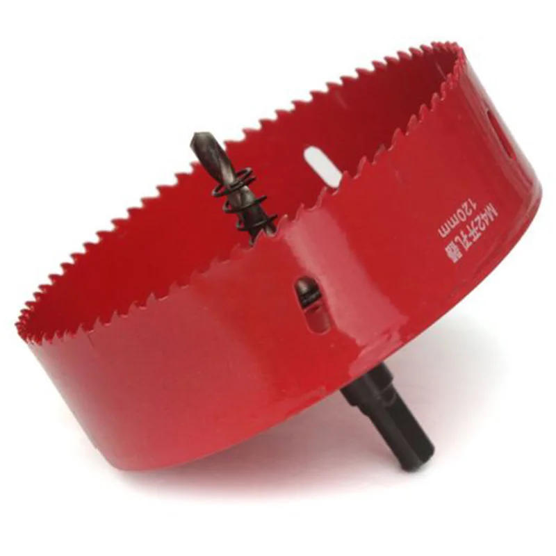 

110-200mm Metal M42 HSS Drilling Hole Saw Cutting Kit Opener Drill Bit Cutter Holesaw For Aluminum Iron Pipe