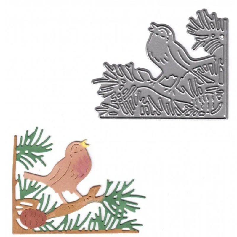The Singing Bird Scrapbooking Cutting Die DIY Embossing Stencil Template Decoration Card Photo Album Making Handmade | Дом и сад