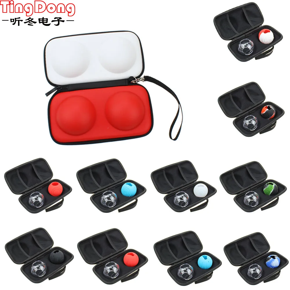 

TingDong 3 in 1 Silicone Protective Cover Case For Pokemons Poke Ball plus Case Bag Hard Pack Carry for Nintend Switch