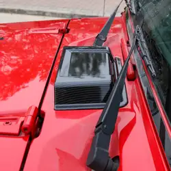 Новая Автомобильная внешняя воздушная накладка воздухозаборника колпак воздухозаборника украшение для Jeep Wrangler 2007-2017