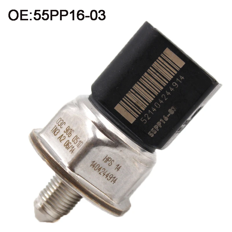 

Fuel Rail Pressure Sensor For Audi A3 A4 A7 Golf Plus Passat Touran Tuareg J*etta Skoda 55PP16-03 03C906051D 06H906051A