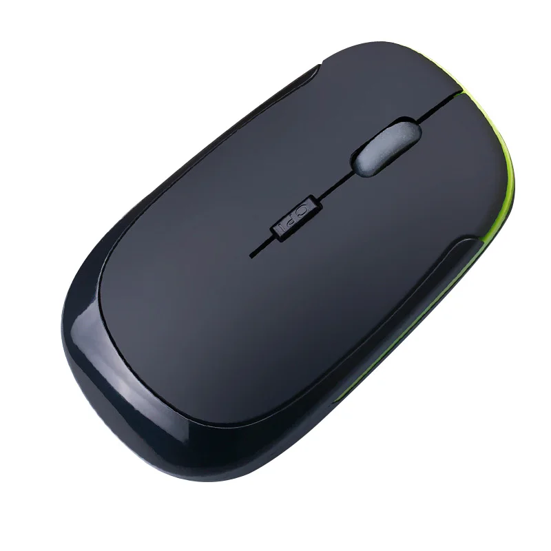 Портативная оптическая беспроводная мышь 1600 dpi 2,4 ГГц с usb-приемником мыши для ноутбука ПК настольный компьютер для Macbook Mac