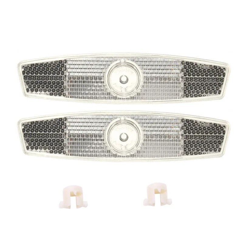 

Bicycle Bike Wheel Reflector Safety Spoke Reflective Mount Vintage Clip Warning