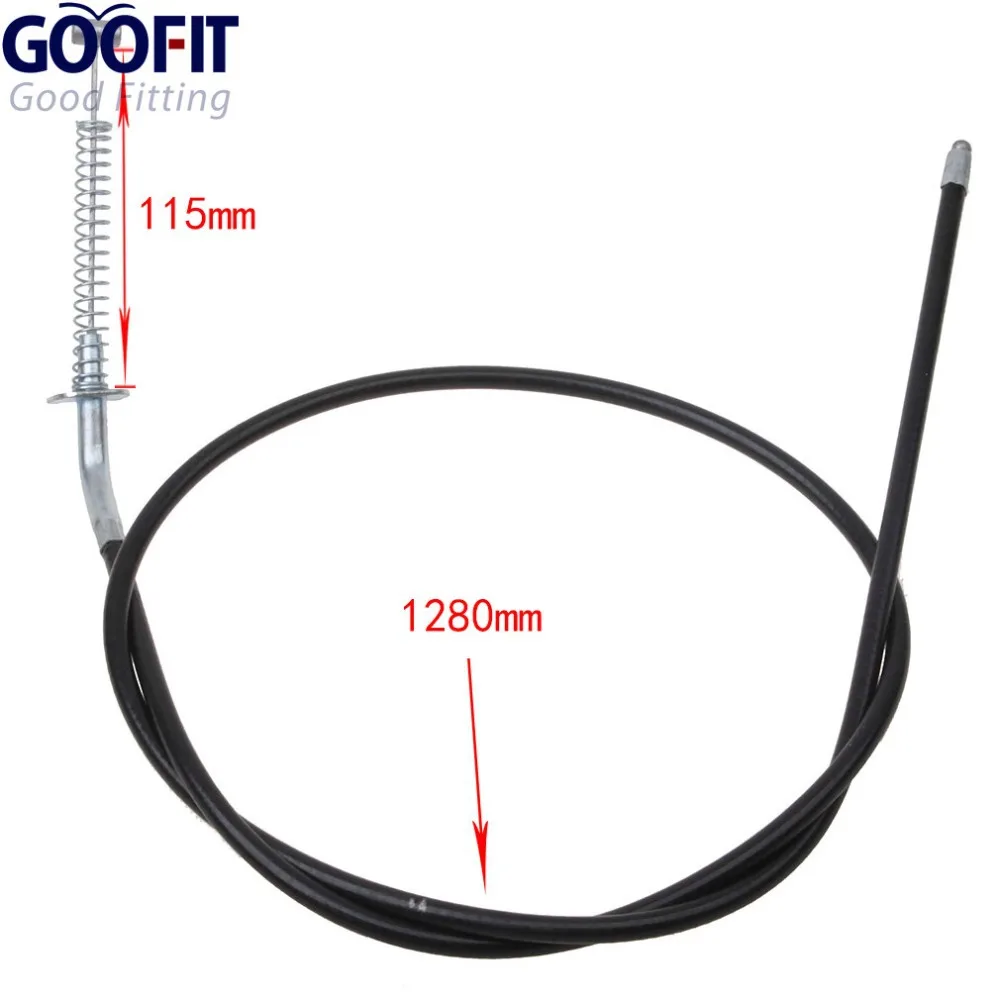 

GOOFIT 2pcs 50.4" Front Brake Cable Set for GY6 150cc ATV (2pcs/set) motorcycle accessory D030-054