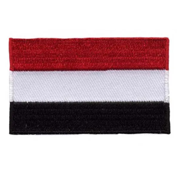 Вышивка Йемен патч сделаны из саржи с Подшивка брат и железо на поддержку на заказ и MOQ50pcs по почте