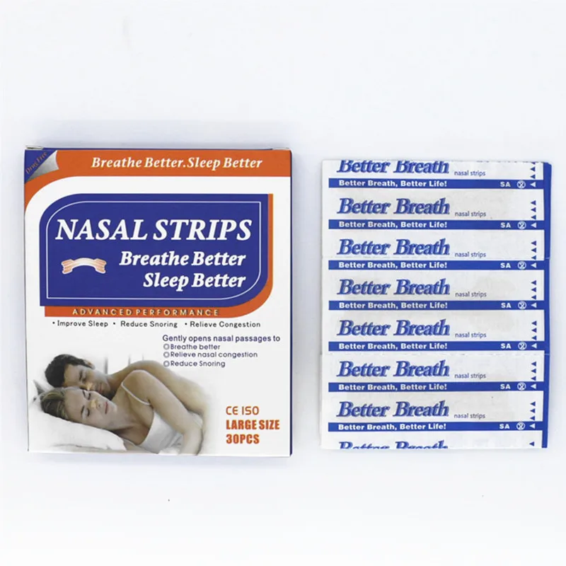 Anti Snoring Nasal Strips 15box=450pcs (55x16mm) Breath Right Better