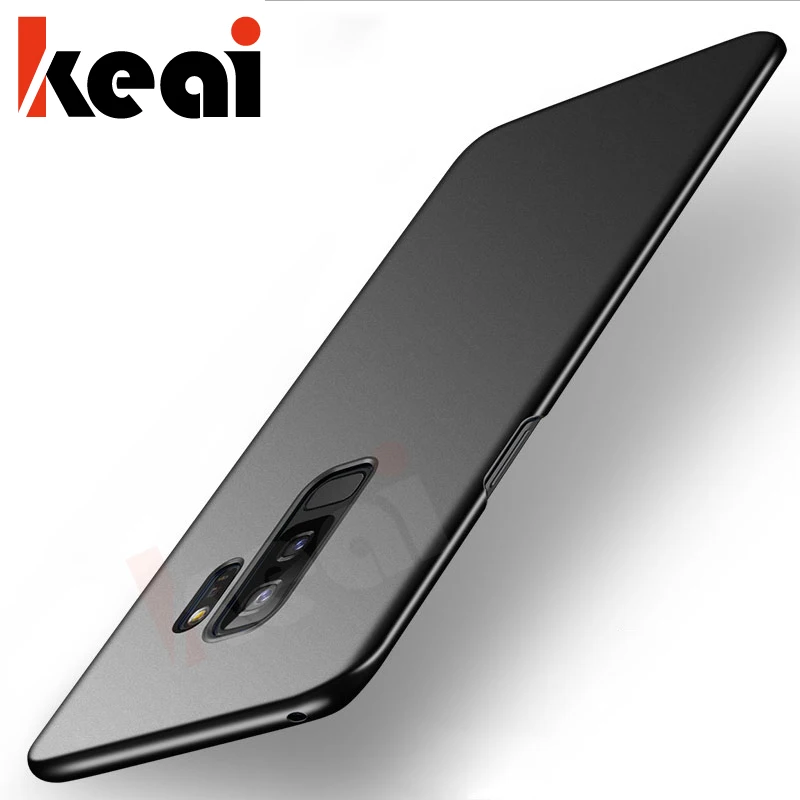 

Luxury Matte Protection Cases For Samsung Galaxy S8 S9 Plus Plastic Back Cover For Galaxy A5 A7 2016 2017 S7 S6 Edge Note 8 Capa