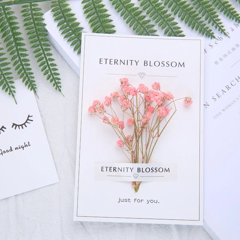  10pcs/lot Creative Flower Paper Greeting Cards Wedding Decoration Cards Birthday Wedding Invitation - 32854816951
