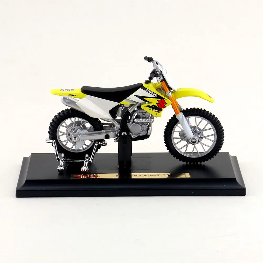 Maisto/1:18 Масштаб/литая модель мотоцикла Игрушка/Suzuki RM-Z250 Суперкросс модель/нежный подарок или игрушка/воротник/для детей