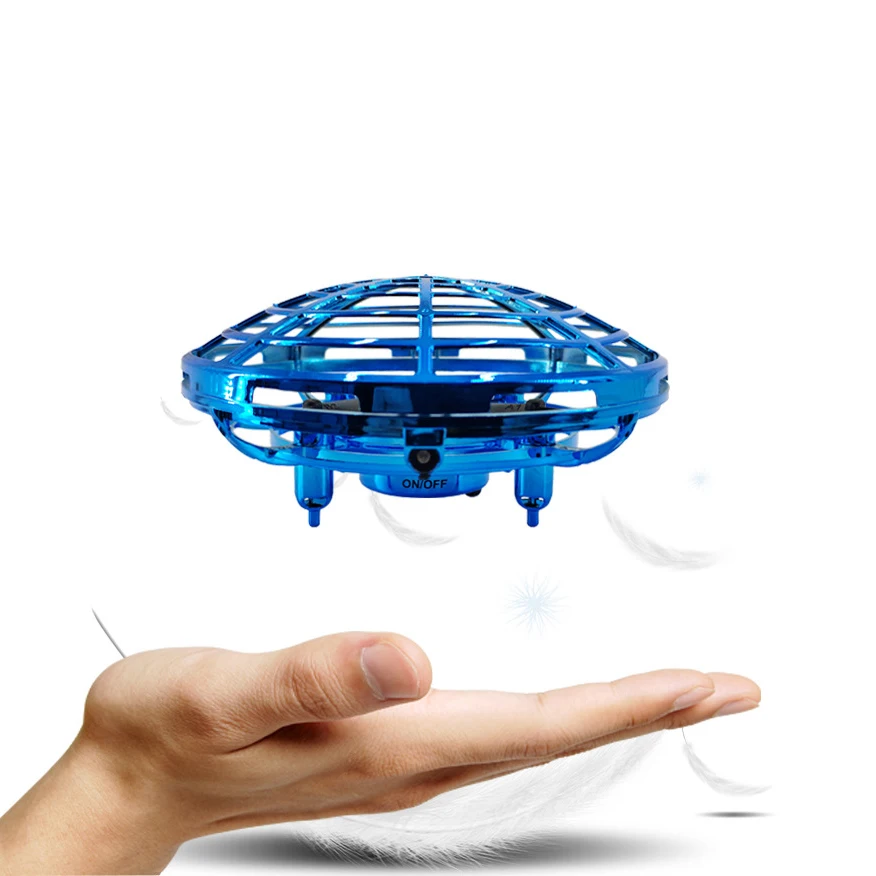 

Dron Mini Drone Rc Helicopter Quadrocopter Boy Toys Infrared Sensor Drone One-Button Take-Off Sensing Children'S Aircraft UFO