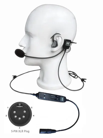 

NEW airbus connector in-ear type aviation headset L-1 Super Light Weight with - Quiet as ANR! in-ear type pilot headset