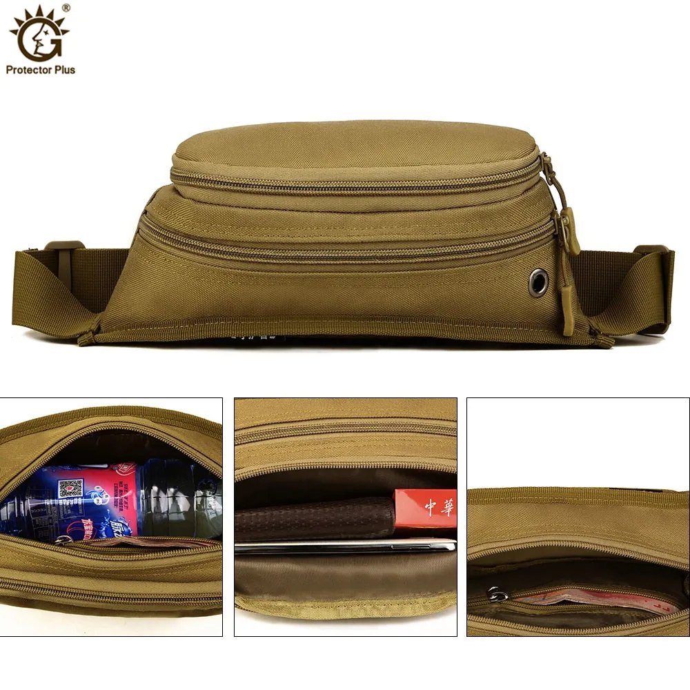 Waterproof Nylon Unisex Waist Pack Tactical Fanny Pack Military Wallet Belt Chest Bag Sport Messenger Bag Waterproof Nylon Unisex Waist Pack Tactical Fanny Pack Military Wallet Belt Chest Bag Sport Messenger Bag