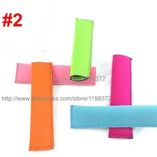 1000 шт. держатели из неопрена для мороженого, рукава для морозилки, разные цвета