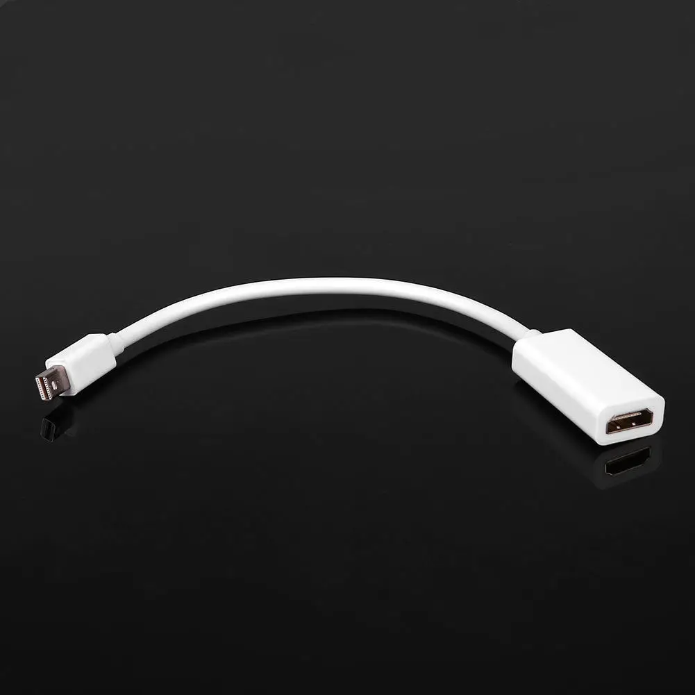 Mini Display Port DP Thunderbolt to HDMI Кабель-адаптер для Macbook Pro Air Mac |