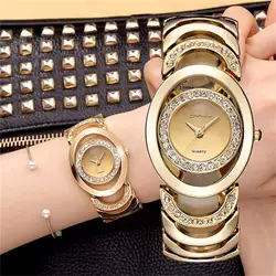 OTOKY простые женские часы повседневное модные наручные часы эллиптический циферблат Малый и изысканные часы женские часы-браслет 19April30